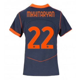 Dámské fotbalový oblečení Inter Milan Henrikh Mkhitaryan #22 Tretí košile 2025-26 Krátkým Rukávem